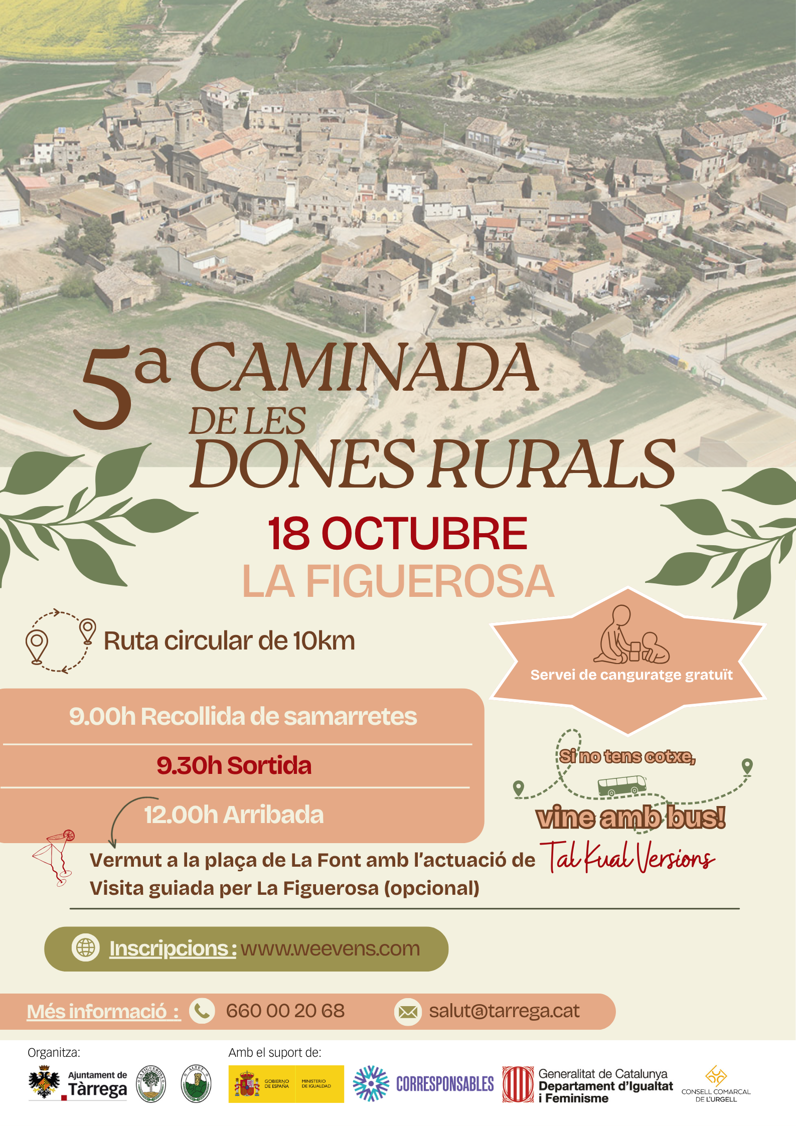 Cartell V Caminada de les Dones rurals